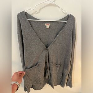 Grey Cardigan